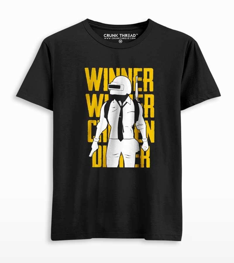 Winner winner chicken dinner T-shirt - Crunk Thread
