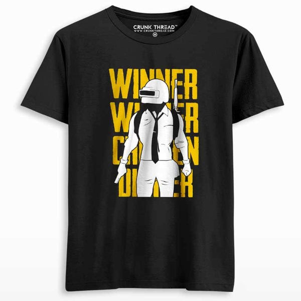 Winner winner chicken dinner T-shirt - Crunk Thread