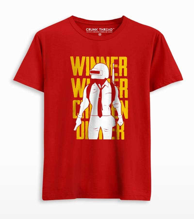Winner winner chicken dinner T-shirt - Crunk Thread