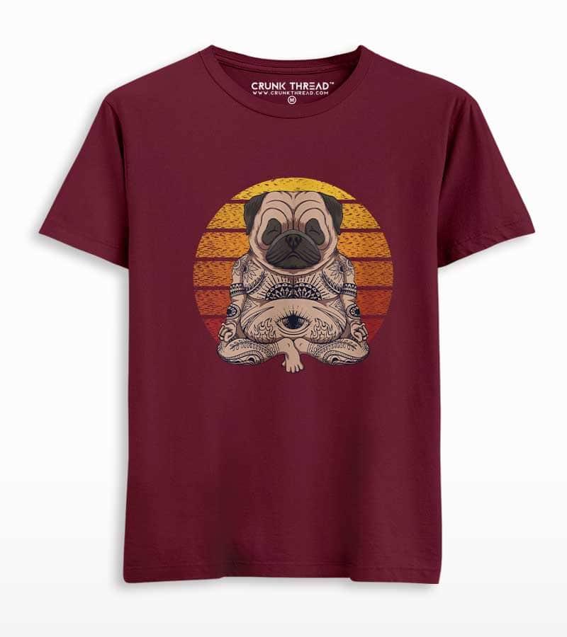 Yoga Pug Unisex T-shirt - Crunk Thread