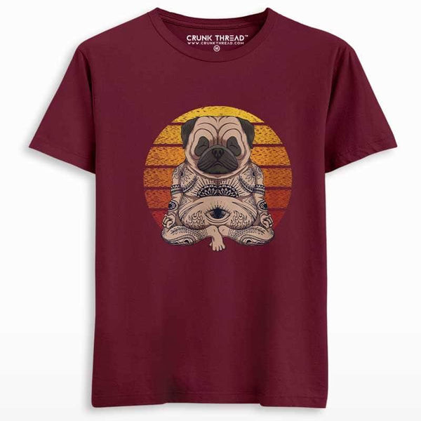 Yoga Pug Unisex T-shirt - Crunk Thread