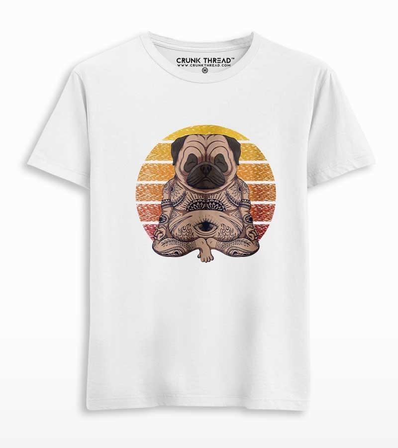 Yoga Pug Unisex T-shirt - Crunk Thread