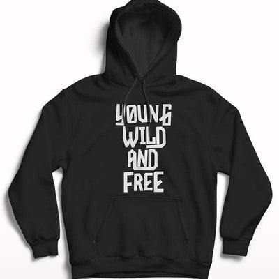 Young Wild & Free Men's Printed Hoodie - Crunk Thread