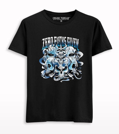 Zero Fu**s Given Men's Printed T-shirt - Crunk Thread