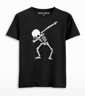 Dabbing skeleton t shirt