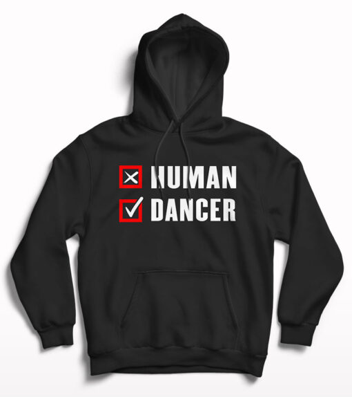 Human Dancer printed hoodie