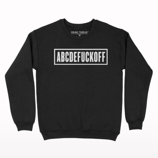 Abcdefuckoff Crew Neck Sweatshirt