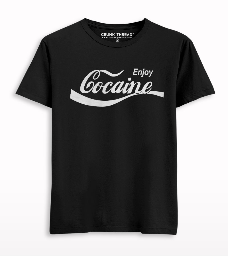 Enjoy Cocaine T-shirt Buy Online In India 