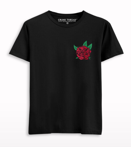 Mercy Rose Graphic Back & Front Print T-shirt
