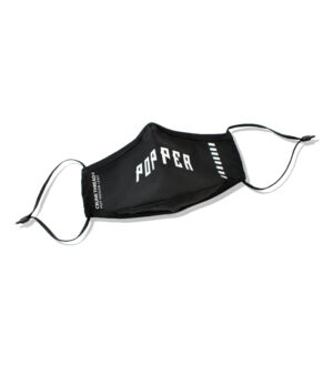 Popper Face Mask With Nose Clip & Adjustable Ear Loop