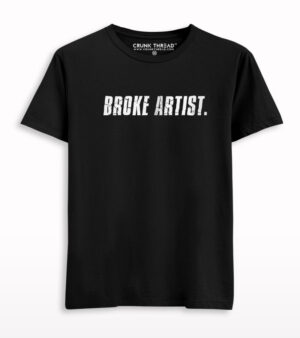 Broke Artist Printed T-shirt
