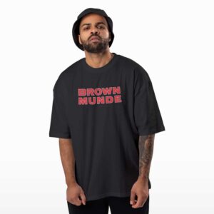 Brown munde oversized t shirt