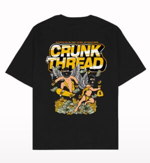 Crunk Thread The Devil Was Once An Angel Oversized T-shirt