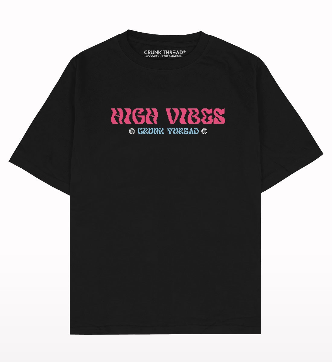 High Vibes Oversized T-shirt - Crunkthread.com