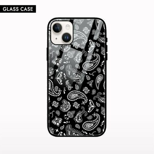 Bandana Pattern iPhone Glass Case