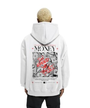 Money Relaxed Fit Drop Shoulder Hoodie