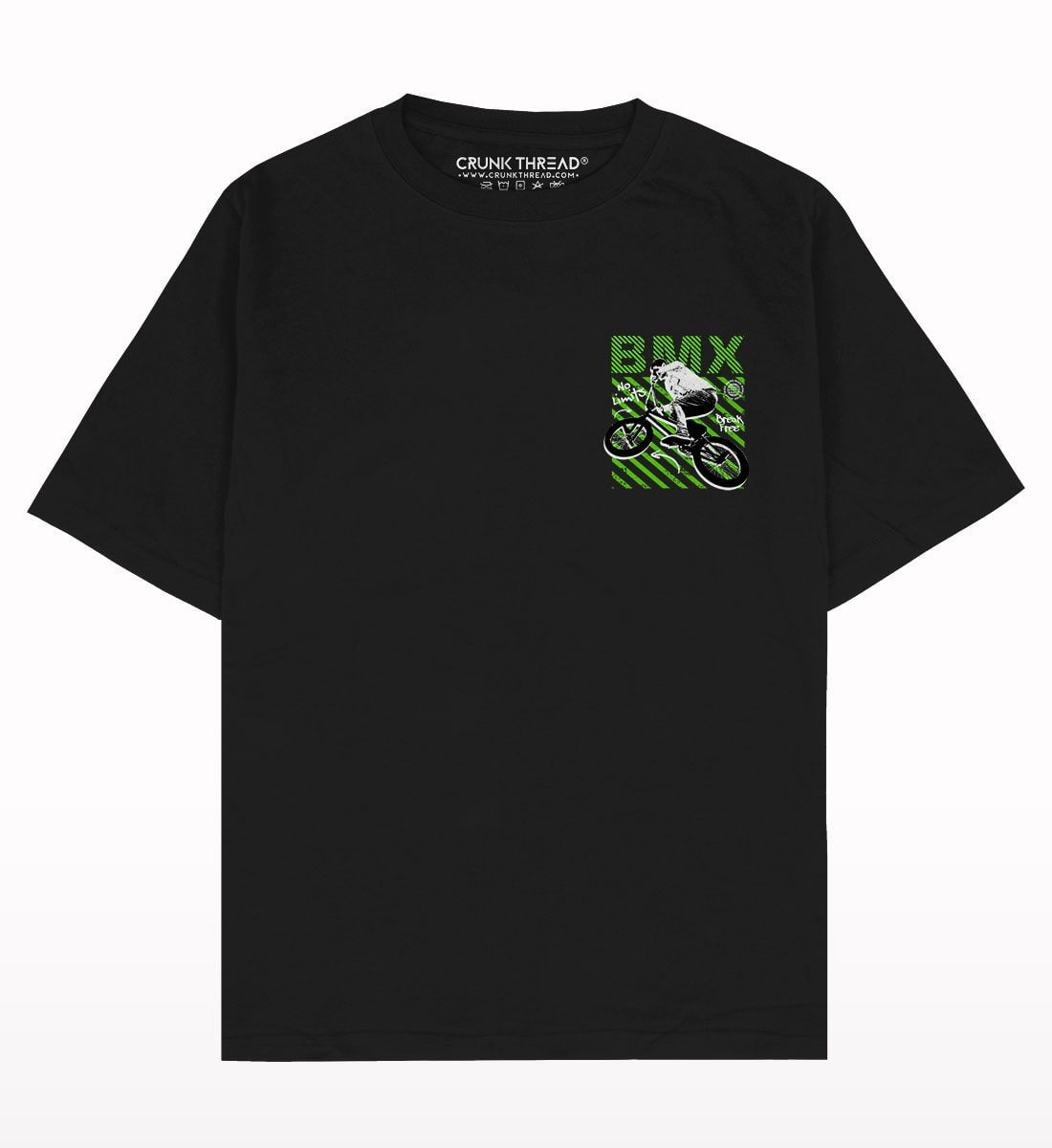 BMX Oversized T-shirt - Crunkthread.com