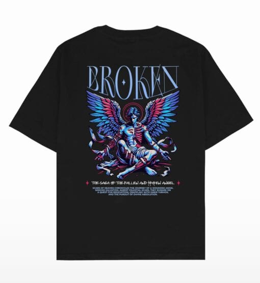 Broken Angel Oversized T-shirt