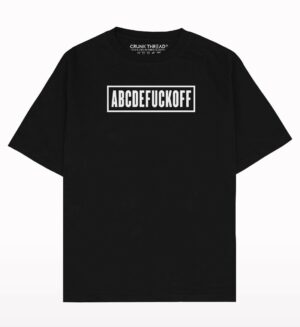 ABCDEFUCKOFF Oversized T-shirt