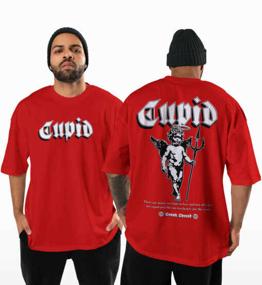 Cupid Love Red Oversized T-shirt